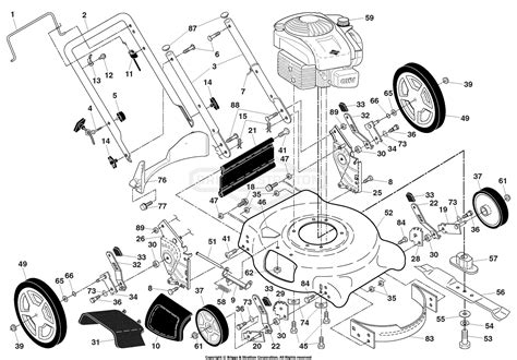 Murray 42 Inch Riding Mower Parts Diagram