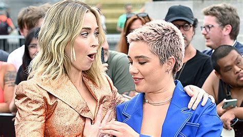Florence Pugh Saves Emily Blunt From Embarrassing Wardrobe Malfunction