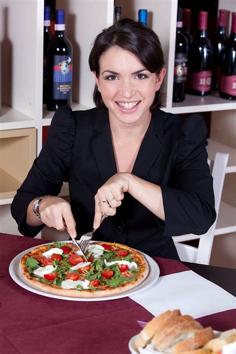 Woman Black Blazer Seating White Chair Pizza Restaurant Pizzeria Food Basil Pxfuel