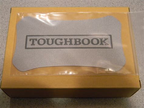 Panasonic Toughbook Cf 31 Genuine Toughbook Logo Late Style Dark