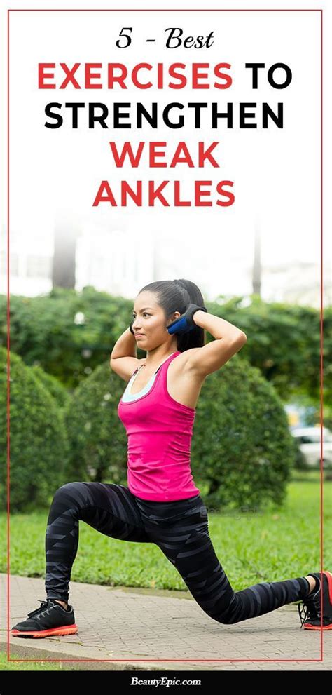 5 Simple Exercises To Strengthen Your Weak Ankles Ankle Strengthening