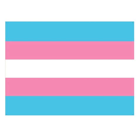 Aerlxemrbrae Flag Rainbow New Transgender Flag 5ft 3 Ft 100