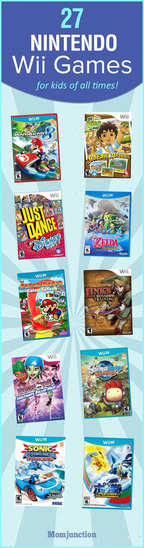 27 Best Nintendo Wii Games For Kids Of All Ages In 2022 Games For