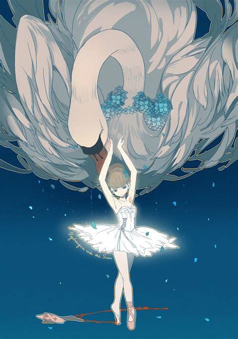 Swan Princess Anime Ballet Anime Art Ballerina Anime