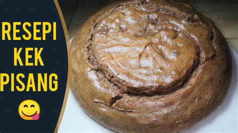 Cara buat kek pisang kukus viral guna blender dan mudah. RESEPI KEK PISANG KUKUS | SUKATAN CAWAN - YouTube