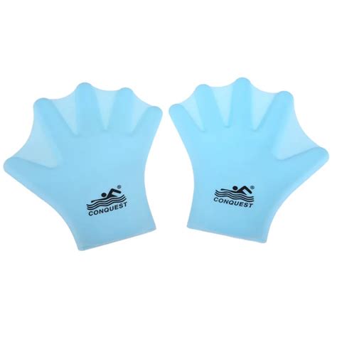 1 Pair Swimming Webbed Gloves Correct Gesture Increase Speed Adult Frog