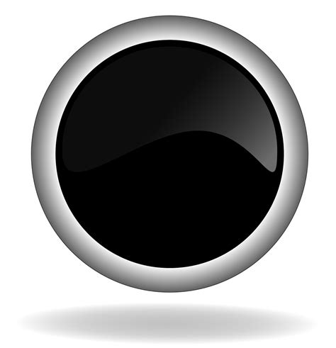 Download Black Button Button Icon Royalty Free Stock Illustration