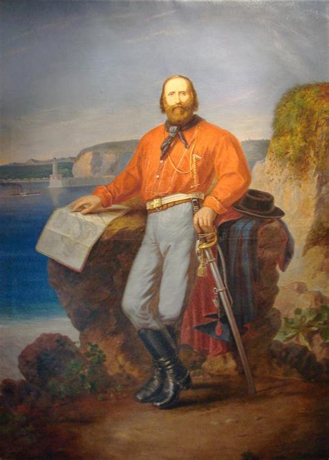 Portrait Of Giuseppe Garibaldi Francais Portrait De Giuseppe Garibaldi