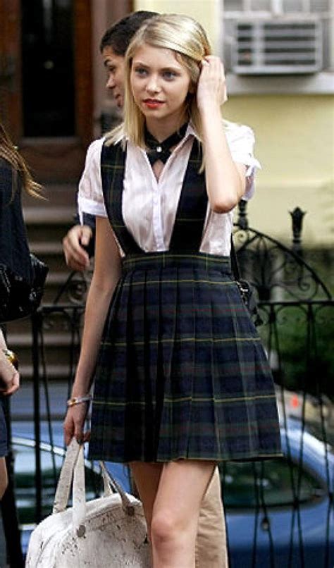 Jenny Gossip Girl Plais Skirt Uniform Back To School Pinterest