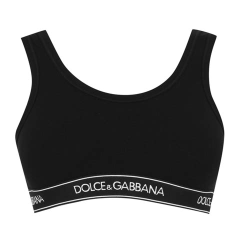 Dolce And Gabbana Tape Bra Women Triangle Bralettes Flannels