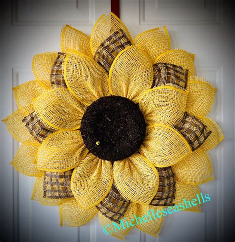Sunflower Wreath Tutorial Artofit