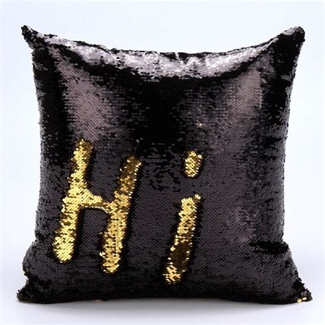 Hot Reversible Sequin Mermaid Sequin Pillow Magical Color Changing