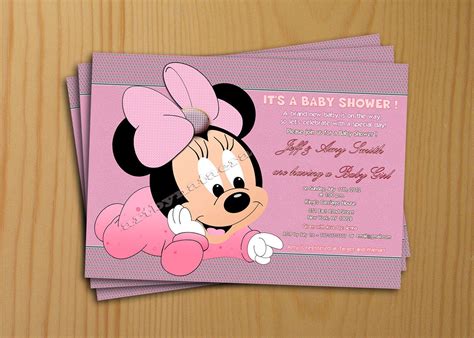 Star wars baby shower invitation templates. Popular items for minnie on Etsy (With images) | Minnie ...