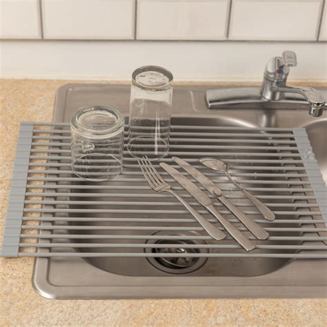 Did you scroll all this way to get facts about cabinet dish rack? Roll Up Drying Rack | Dish rack drying, Modern kitchen ...