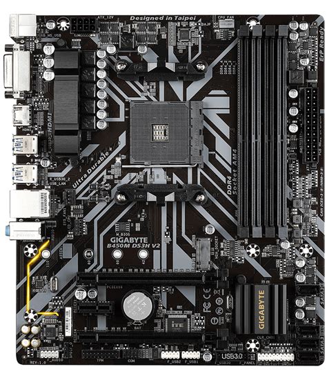 Gigabyte B450m Ds3h V2 Micro Atx Am4 — Rb Tech And Games
