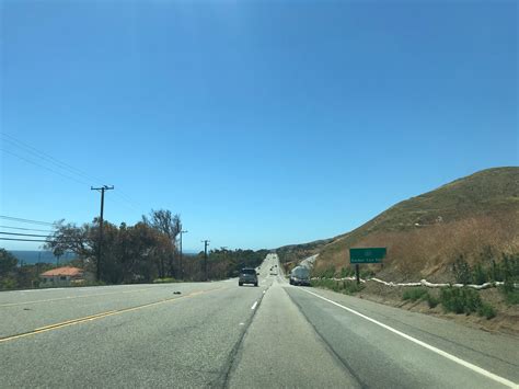 California State Route 1 From Interstate 10 In Santa Monica To San Luis