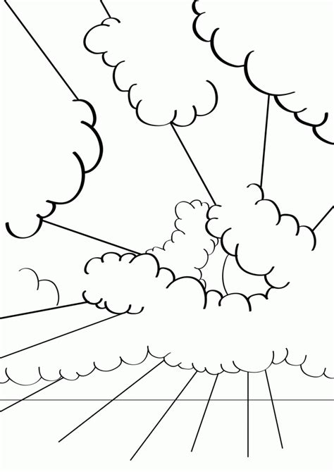 Free Sky Coloring Page Download Free Sky Coloring Page Png Images
