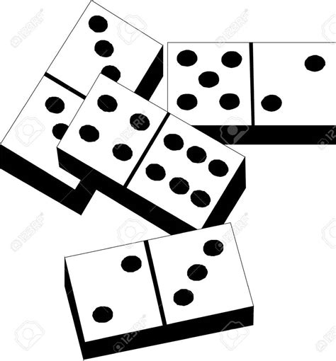 Clip Art Of Dominoes 20 Free Cliparts Download Images On