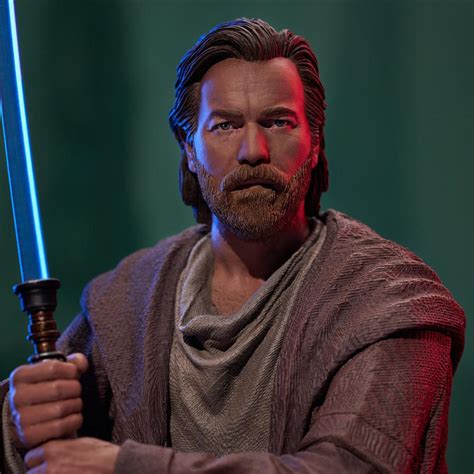 Bust Obi Wan Kenobi Star Wars Obi Wan Kenobi 16 Bust By Gentle Giant