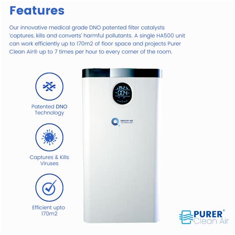 Ha Air Purification System Purer Clean Air