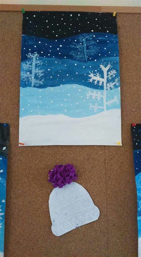 Inverno Winter Art Lesson Winter Art Projects Winter Crafts For Kids