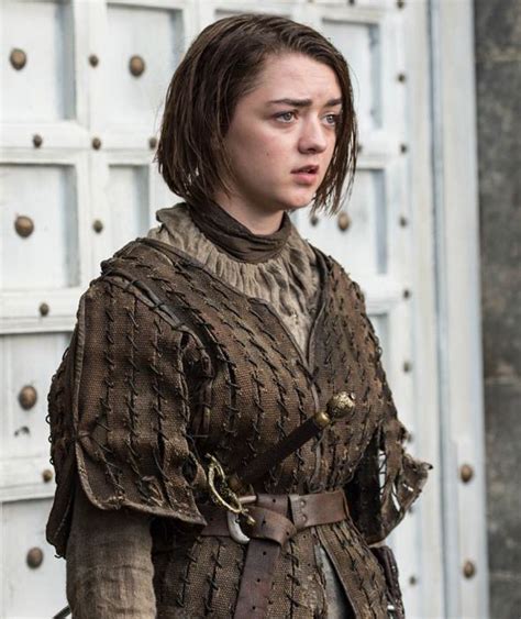 Maisie Williams As Arya Stark Game Of Thrones Series 5 Pictures