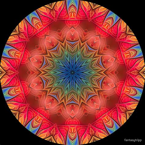 Colour Kaleidoscope 02 By Fantasytripp Redbubble