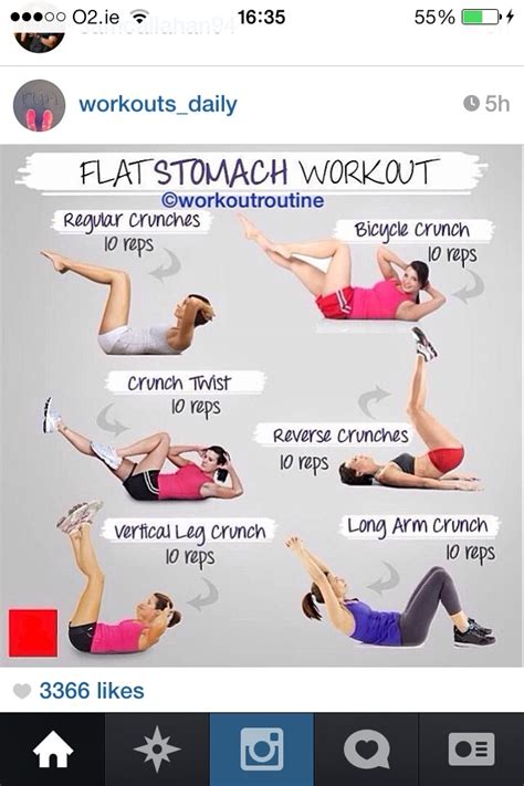 7 Day Flat Belly Workout Musely
