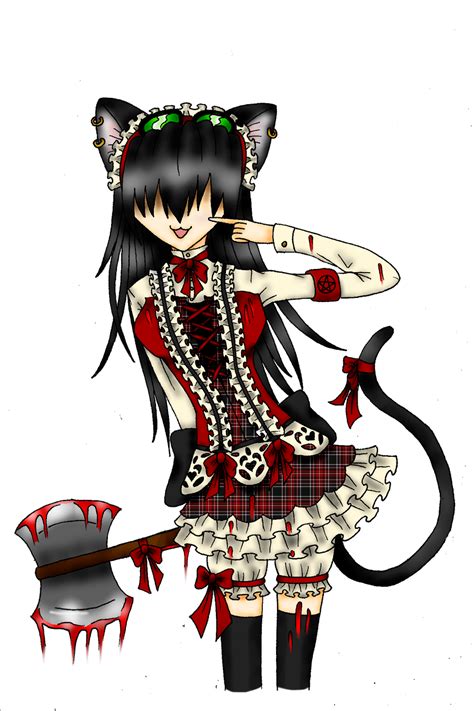 Black Neko Murder Loli By Kuraiodoru On Deviantart