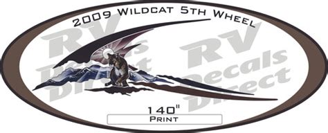 Wildcat Forest River 5th Wheel Replacement Rv Decals And Graphics