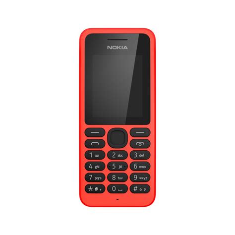 Nokia Téléphone Portable Nokia 130 Ds Double Sim Rouge Pas Cher