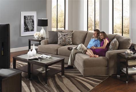 Small Three Seat Sectional Sofa By Jackson Furniture Wolf And