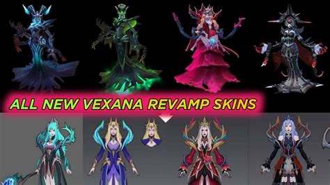 Upcoming Vexana Revamp Skins 2022 New Vexana Skins Design Mobile