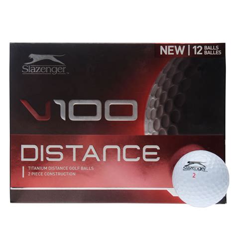 Slazenger V100 Distance Golf Balls 12 Pack Australia