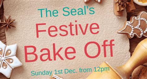 Festive Bake Off The Seal Selsey West Sussex