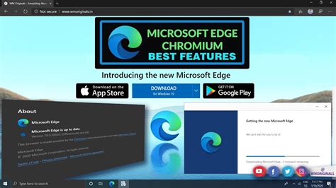 Official Microsofts New Chromium Based Edge Browser Available For
