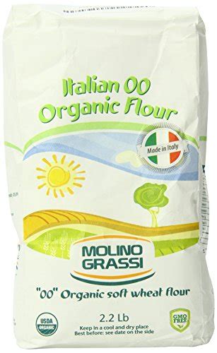 Molino Grassi Usda Organic Italian Soft Wheat Flour 22 Lb 00 Flour