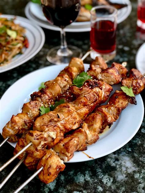 Teriyaki Chicken Skewers Recipe | AllFreeCopycatRecipes.com