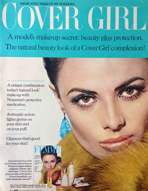 Cover Girl Cosmetics Ad 1967 Vintage Makeup Ads
