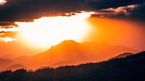 2560x1440 Beautiful Sunrise On Mountains 4k 1440p Resolution Hd 4k