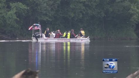 Search For Missing Swimmer In Fox River Called Off For Night Abc7 Chicago