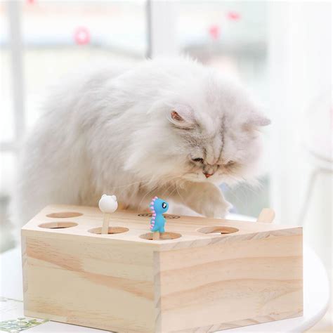 Whack A Mole Cat Toy Carno Cat Toy︱aipaws