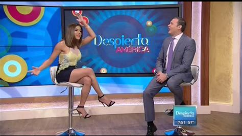 Francisca Lachapel Upskirt On Despierta Am Rica Part Youtube Hot Sex