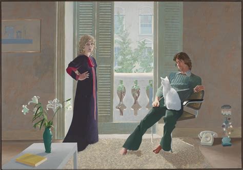 David Hockneys Double Portraits Art Decision