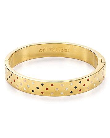 Kate Spade New York On The Dot Idiom Bangle Jewelry Accessories