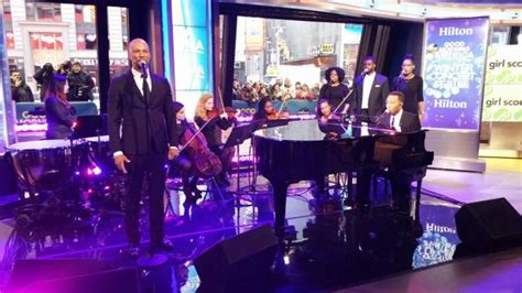 Common And John Legend Perform “glory” During Good Morning Americas “winter Concert Series