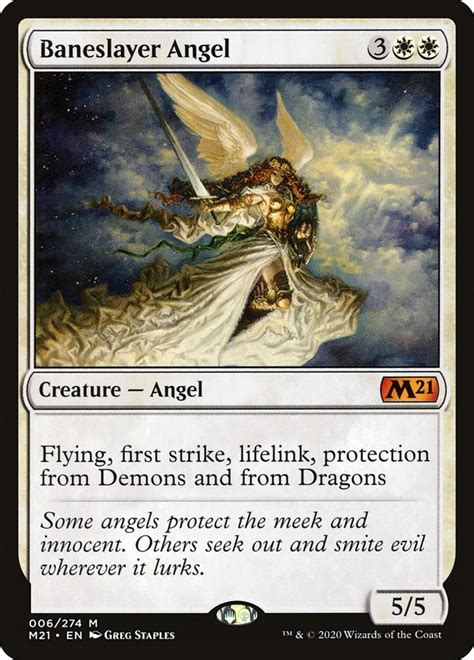 Baneslayer Angel Core Set 2021 Magic The Gathering