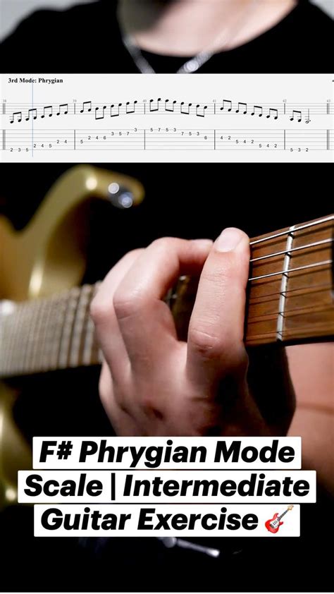 F Phrygian Mode Scale Intermediate Guitar Exercise 🎸 Guitar
