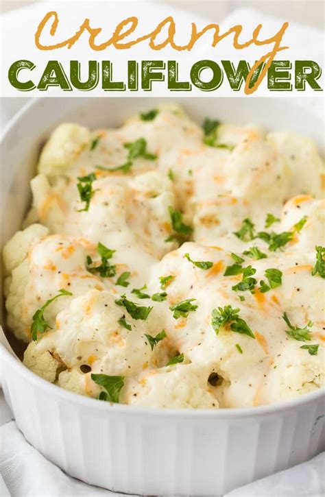 Creamy Cauliflower Simply Stacie