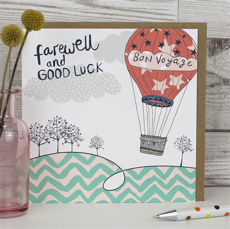 Farewell And Good Luck Card By Molly Mae
